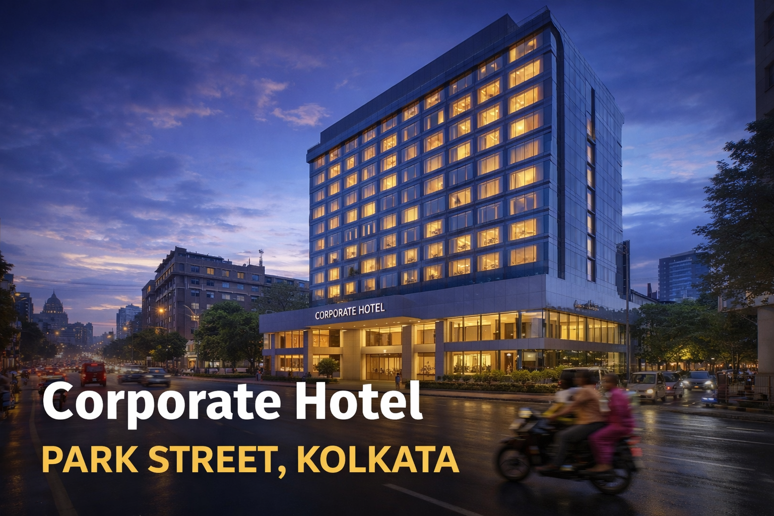 corporate hotel park street Kolkata
